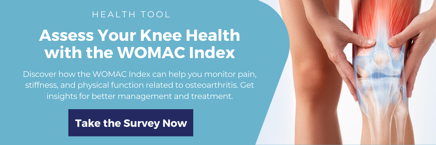 Asses your knee health with the WOMAC index